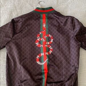 Gucci Snake Windbreaker Jacket